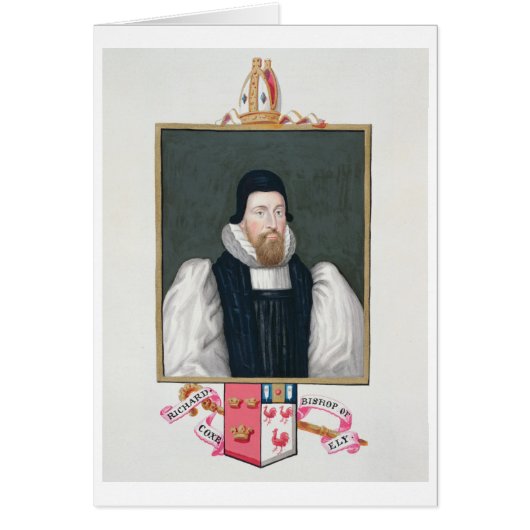 Portrait of Richard Cox (1500-81) Bishop of Ely fr (Front)