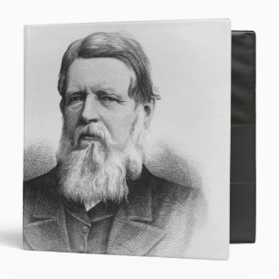 Portrait of Right Hon Lord Iddesleigh 3 Ring Binder