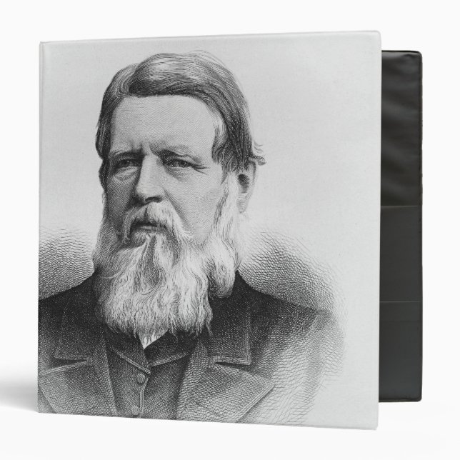 Portrait of Right Hon Lord Iddesleigh 3 Ring Binder (Front/Inside)