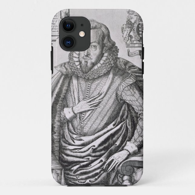 Portrait of Robert Cecil (1563-1612) 1st Earl of S Case-Mate iPhone Case (Back)