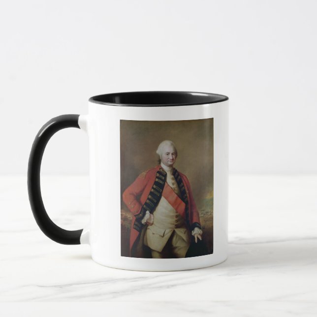 Portrait of Robert Clive  1st Baron Clive, 1773 Mug (Left)