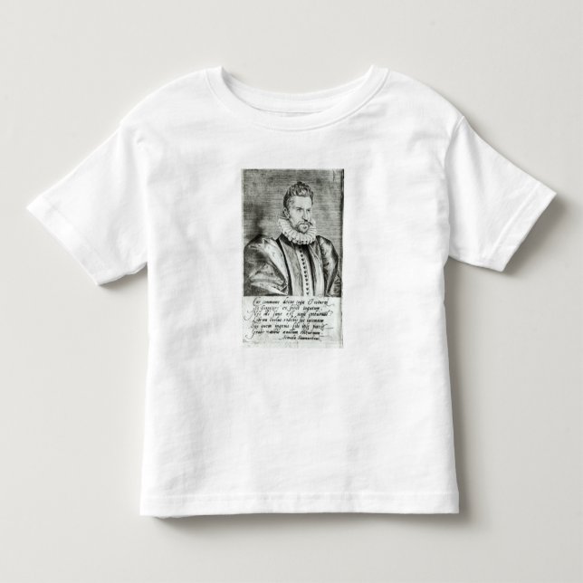 Portrait of Robert Garnier Toddler T-shirt (Front)