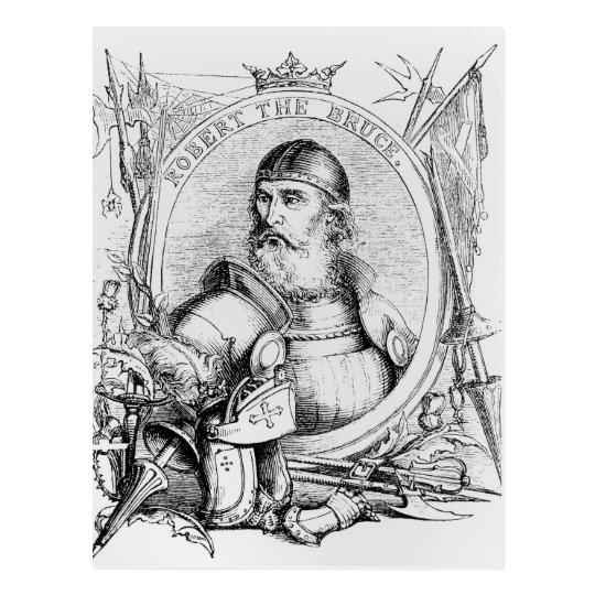 Portrait of Robert the Bruce Postcard