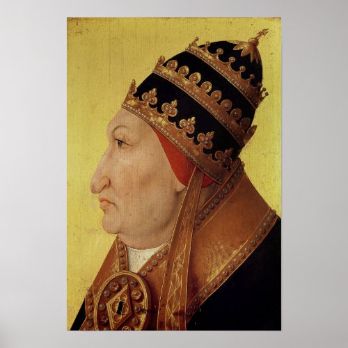 Portrait of Rodrigo Borgia  Pope Alexander VI Poster