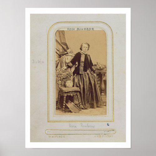 Portrait of Rosa Bonheur 1822_99 photo Poster