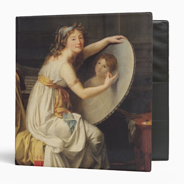Portrait of Rose Adelaide Ducreux Binder (Front/Inside)