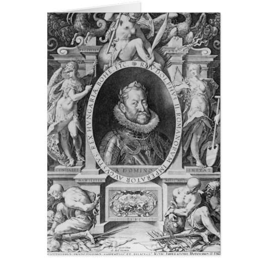 Portrait of Rudolph II Cards (Front)