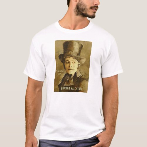 Portrait of Rudolph Valentino T_Shirt