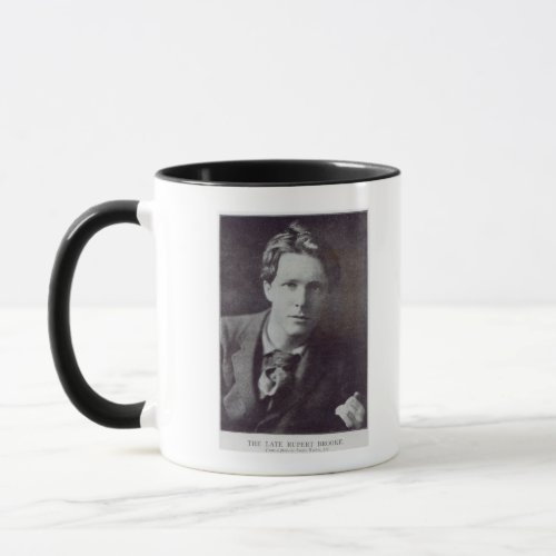 Portrait of Rupert Brooke Mug