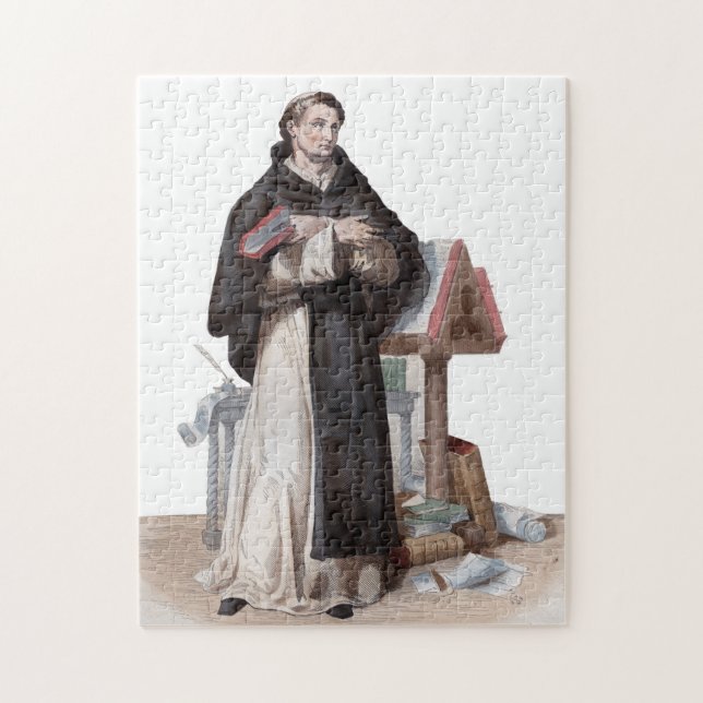 Portrait of Saint Bernard de Clairvaux Jigsaw Puzzle (Vertical)