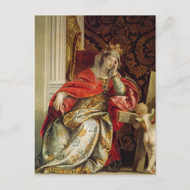 Portrait of Saint Helena Postcard (Front)