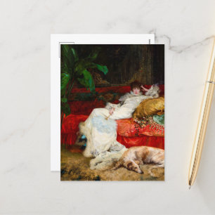 Portrait of Sarah Bernhardt by Georges Clairin Holiday Postcard