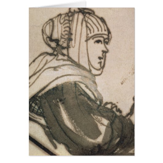 Portrait of Saskia, 1634 Cards (Front)