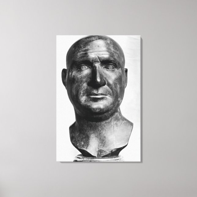 Portrait of Scipio Africanus Canvas Print (Front)