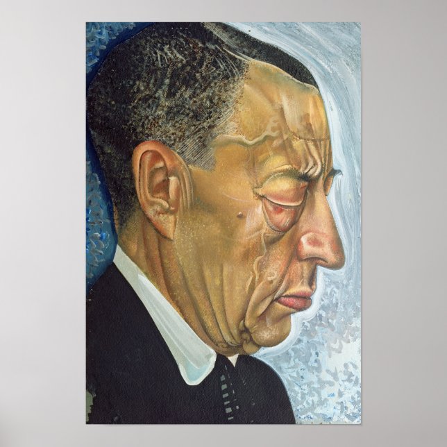 Portrait of Sergey Rakhmaninov  1930 Poster (Front)