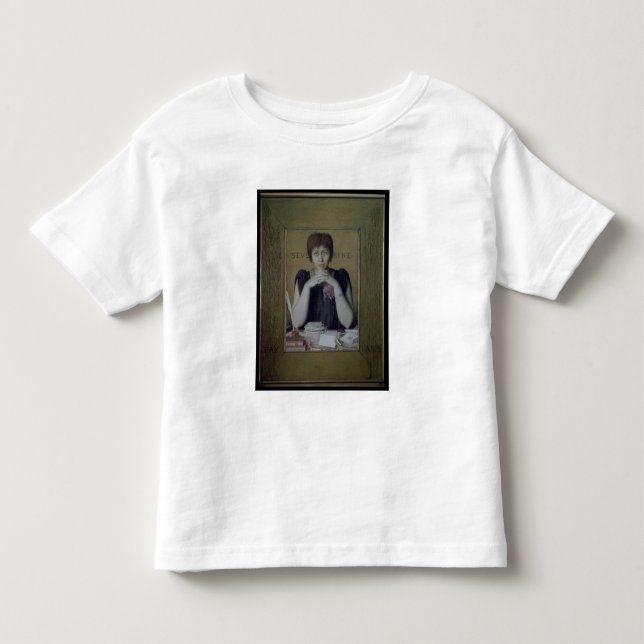 Portrait of Severine (Caroline Remy) (1855-1929) ( Toddler T-shirt (Front)
