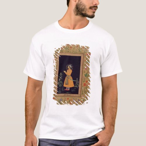 Portrait of Shah Jahan 1592_1666 Mughal c1632 T_Shirt