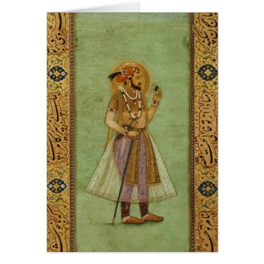 Portrait of Shah Jahan , 1631, Mughal (Front)