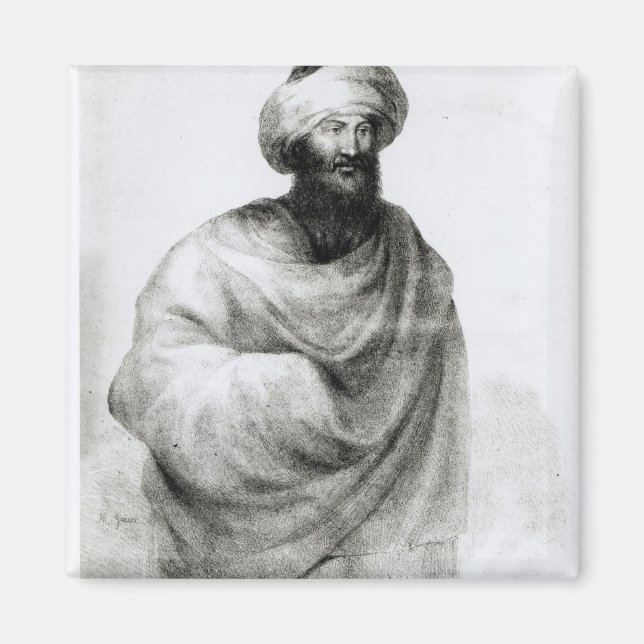 Portrait of Sheikh Ibrahim, or Johann Ludwig Magnet (Front)