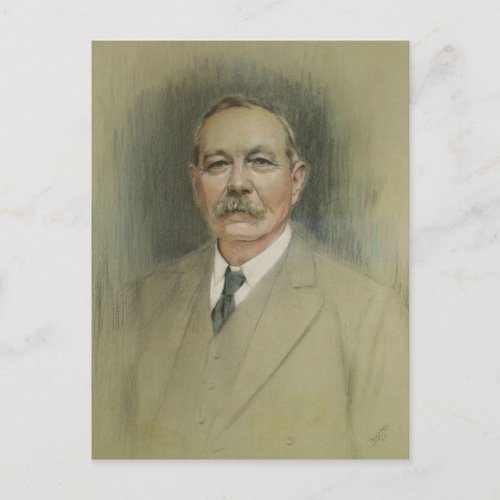 Portrait of Sir Arthur Conan Doyle Postcard