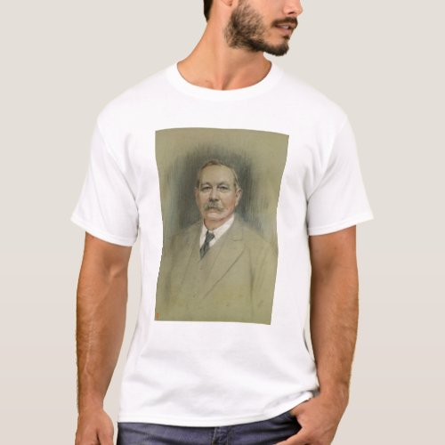 Portrait of Sir Arthur Conan Doyle T_Shirt