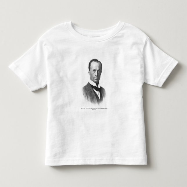 Portrait of Sir Douglas Mawson Toddler T-shirt (Front)