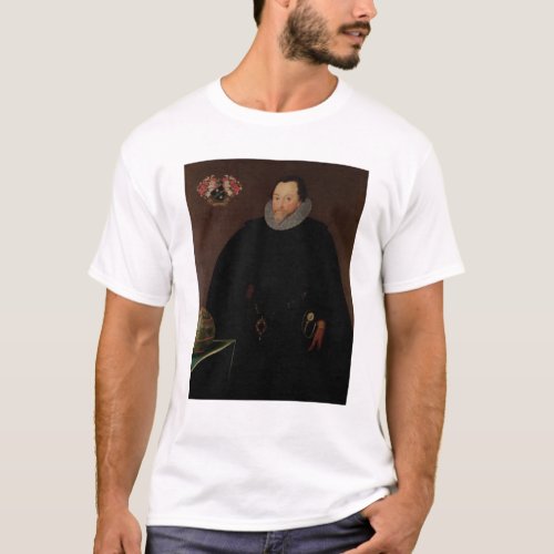 Portrait of Sir Francis Drake  1591 T_Shirt