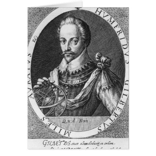 Portrait of Sir Humphrey Gilbert Cards (Front)