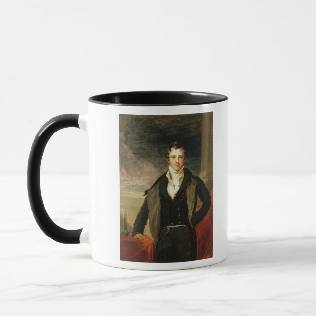 Portrait of Sir Humphry Davy Mug (Left)