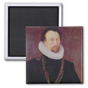 Portrait of Sir John Hawkins  1581 Magnet