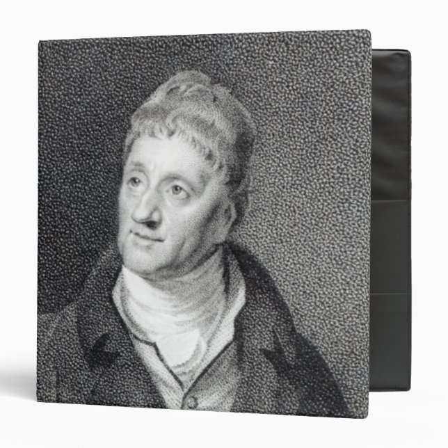 Portrait of Sir John Soane 3 Ring Binder (Front/Inside)