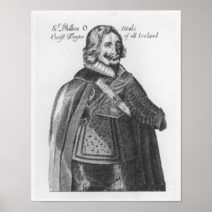 Portrait of Sir Phillom O'Neale Poster