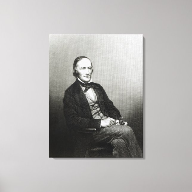 Portrait of Sir Richard Owen Canvas Print (Front)
