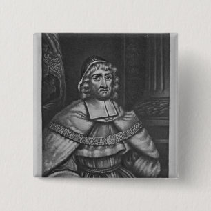 Portrait of Sir Richard Rainsford Pinback Button