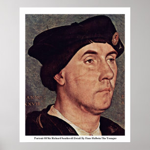 Portrait Of Sir Richard Southwell Detail Poster