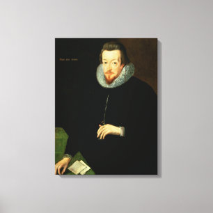 Portrait of Sir Robert Cecil (1563-1612) 1st Visco Canvas Print