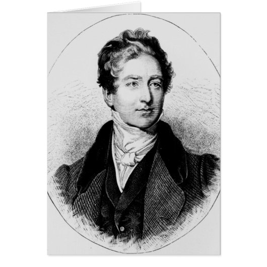 Portrait of Sir Robert Peel Cards (Front)