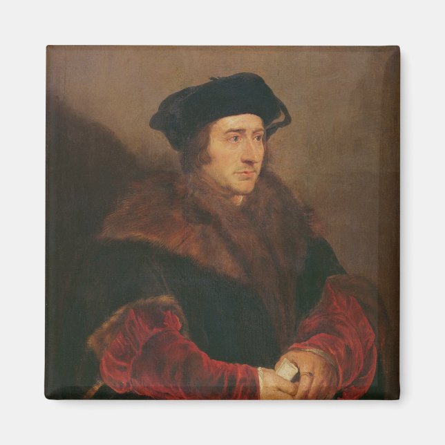 Portrait of Sir Thomas More Magnet (Front)