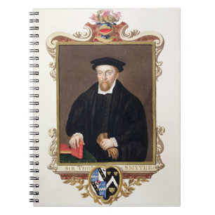 Portrait of Sir Thomas Smythe (c.1558-1625) from ' Notebook