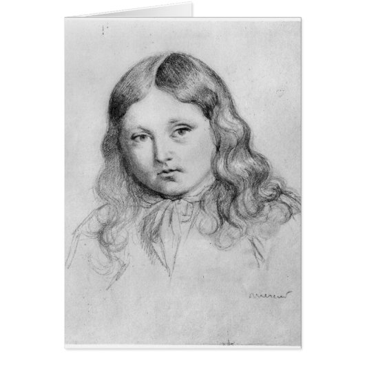 Portrait of Solange Sand Cards (Front)