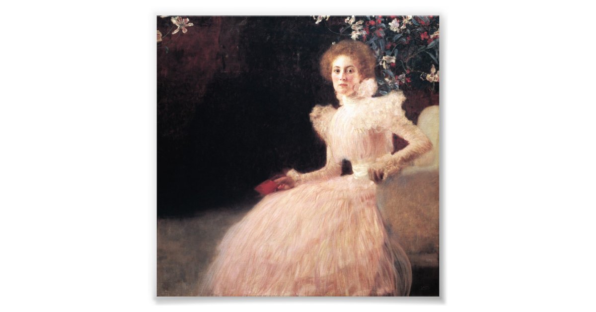 Portrait of Sonja Knips ; Gustav Klimt Painting Photo ...