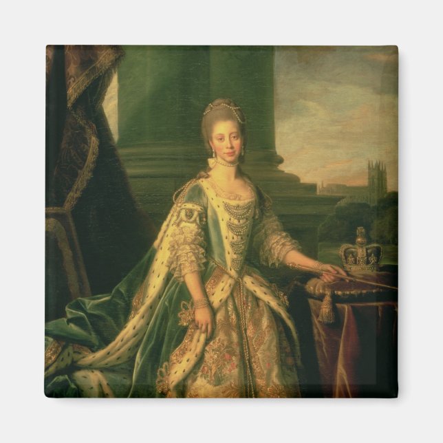 Portrait of Sophie Charlotte Magnet (Front)