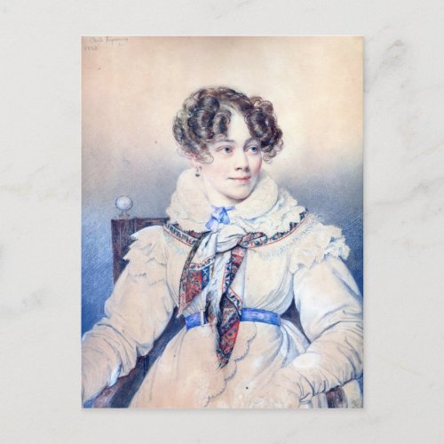 Portrait of Sophie Rostopchine Postcard