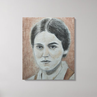 Portrait of St. Edith Stein Canvas Print
