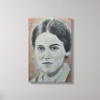 Portrait of St. Edith Stein Canvas Print