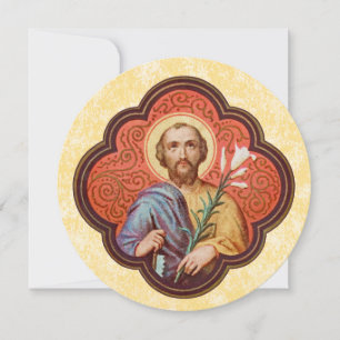 Portrait of St. Joseph in an Octofoil (TF 02)