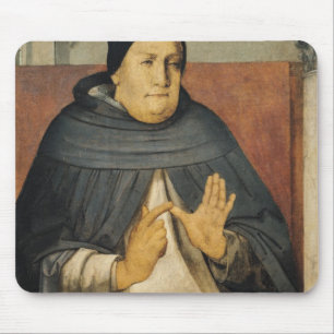 Portrait of St. Thomas Aquinas  c.1475 Mouse Pad