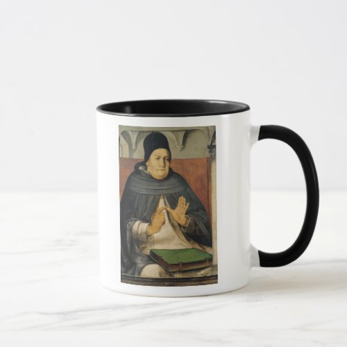 Portrait of St Thomas Aquinas  c1475 Mug