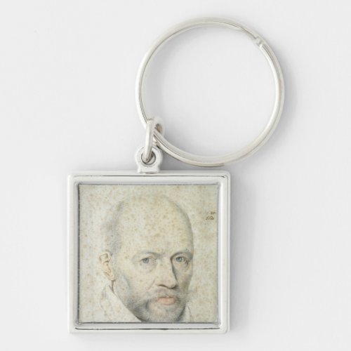 Portrait of St Vincent de Paul Keychain