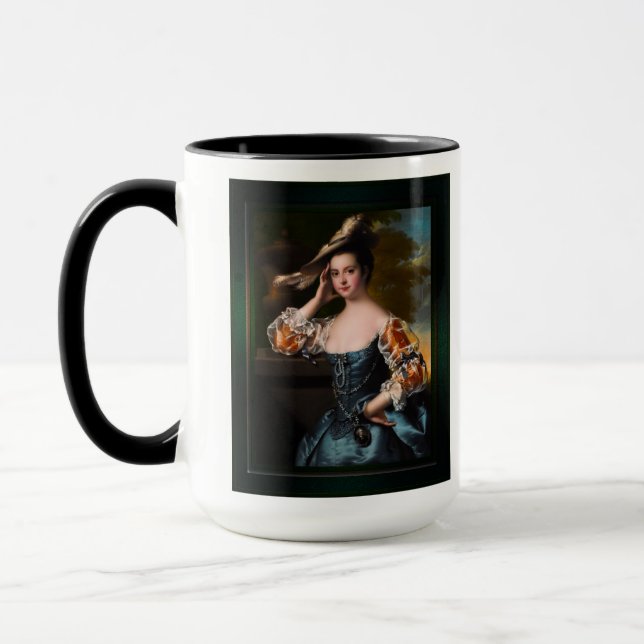 Portrait of Susannah Hope by Joseph Wright Mug (Left)
